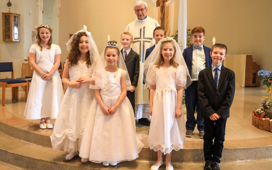 First Communion with Fr. Paul 2023